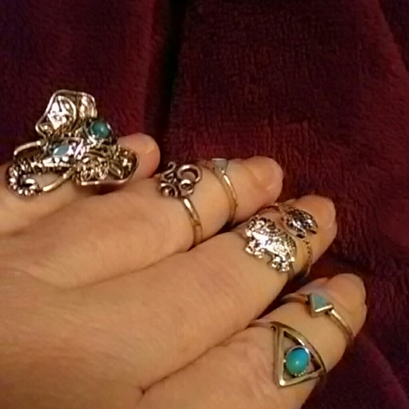 7 Ring Set - Picture 3 of 3